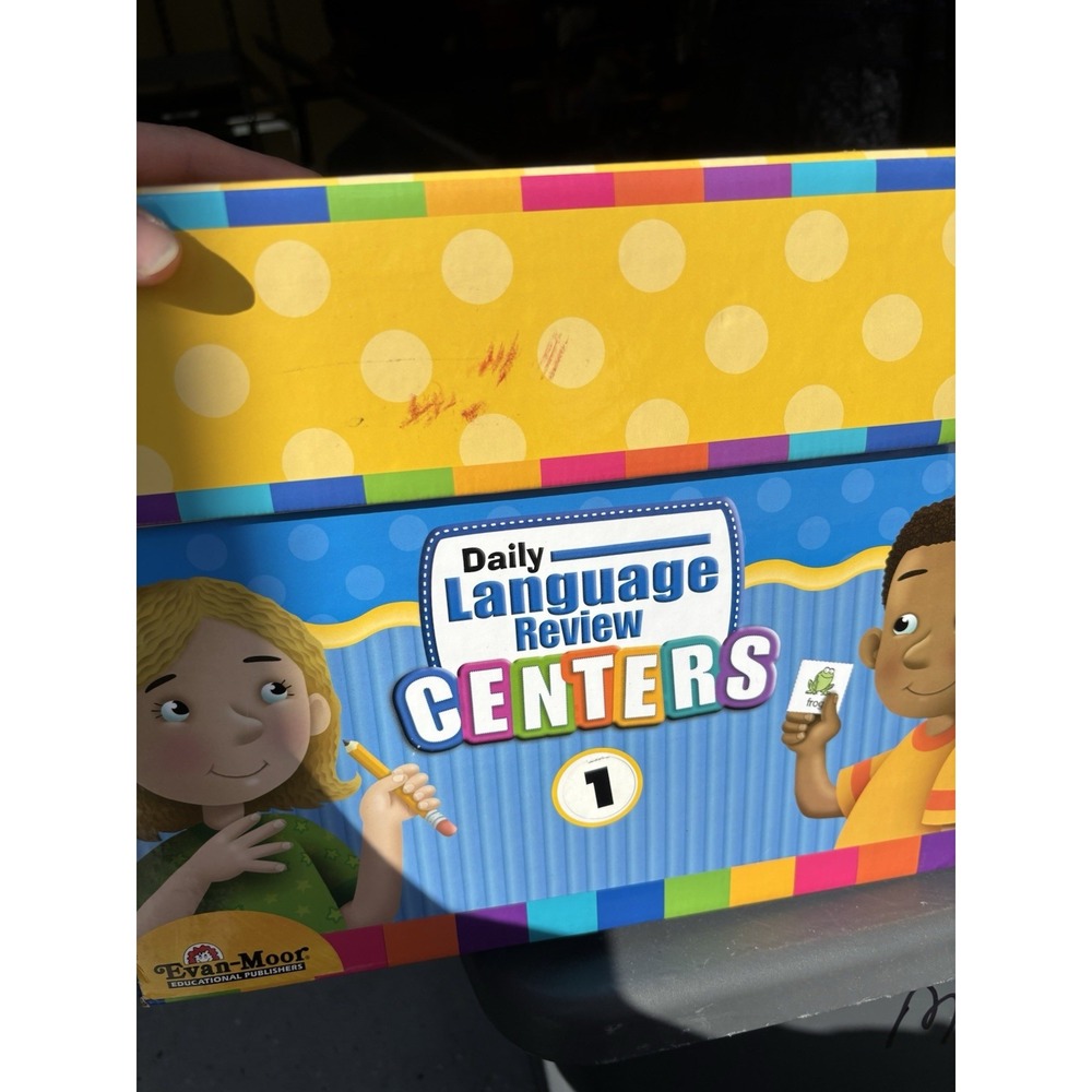Evan Moor Daily Language Review  Centers Grade 1‎ New